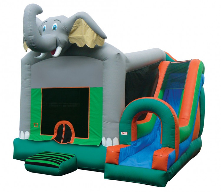 jungle-combo- anthem bounce house rental