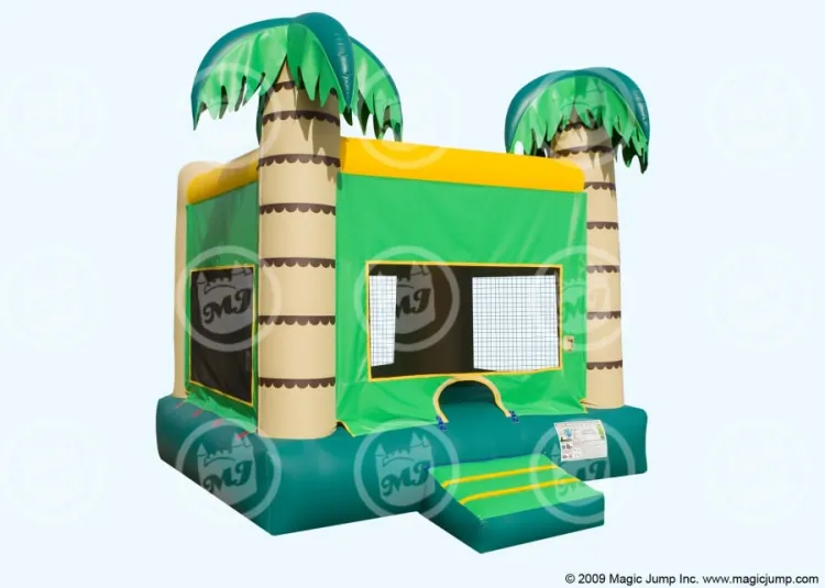 13' x 13' Palm Tree bounce house