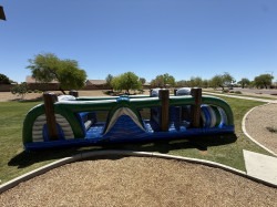 IMG 3533 1754422486 40ft Blue and Green Obstacle Course