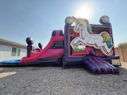 IMG 5730 1754086146 Unicorn Bounce House With Dual Lane Water Slide