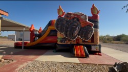 IMG 6369 1754087375 Monster Truck Bounce House with Water Slide