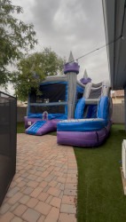 IMG 6371 1754088392 Crystal Castle Bounce House With Slide