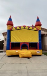 IMG 6491 1754420340 13x13 Lava Castle Bounce House (With Basketball Hoop)
