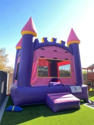 IMG 9427 1754365288 13'x13' Pink Castle Bounce House