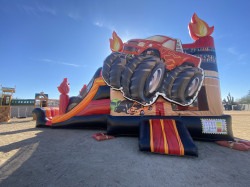 IMG 9449 1754087375 Monster Truck Bounce House with Water Slide