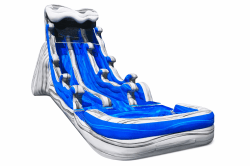 21ft Dual Lane Rockin Wave Water Slide