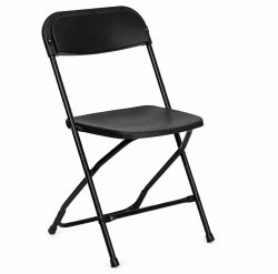 Black Folding Chair